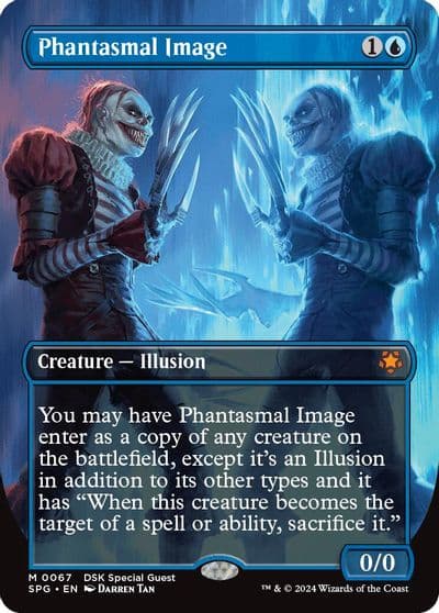 Phantasmal Image Borderless Special Guests Magic card