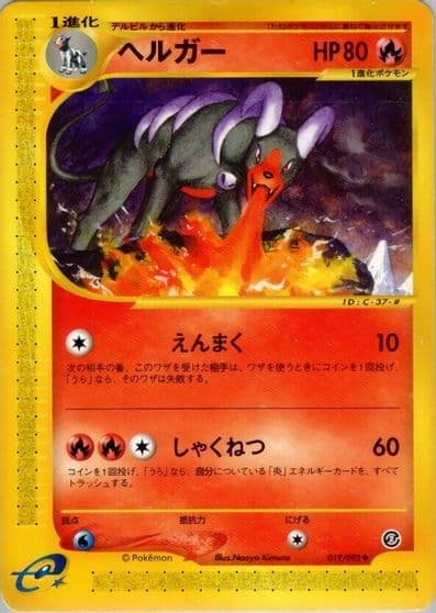 Houndoom The Town on No Map Pokemon card