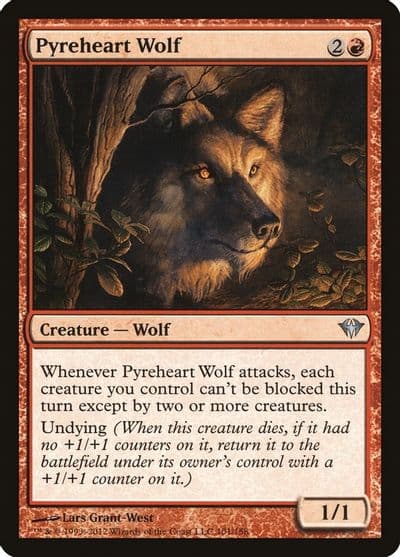 Pyreheart Wolf Dark Ascension Magic card