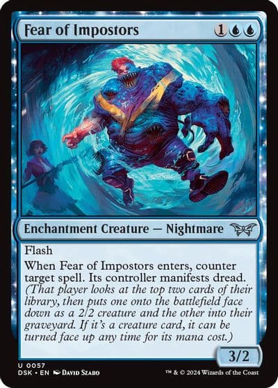 Fear of Impostors Duskmourn: House of Horror Magic card
