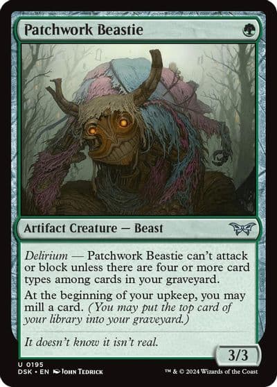 Patchwork Beastie Duskmourn: House of Horror Magic card