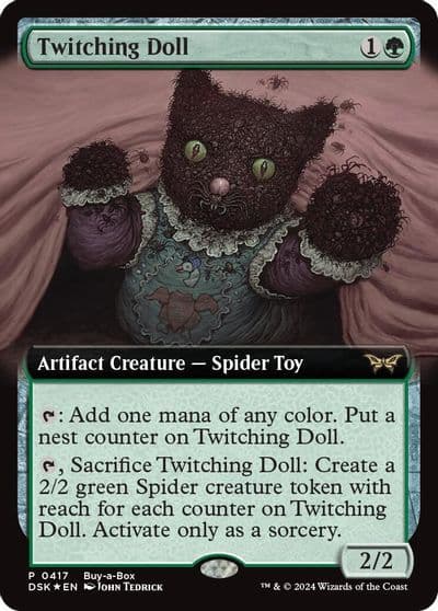 Twitching Doll Extended Art Buy-A-Box Promos Magic card