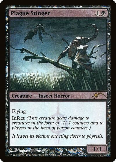 Plague Stinger WPN & Gateway Promos Magic card