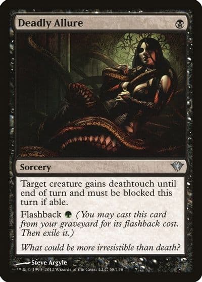 Deadly Allure Dark Ascension Magic card
