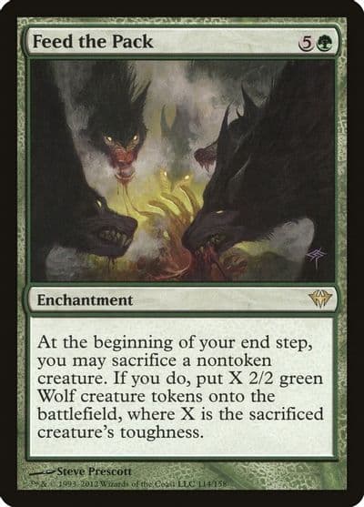 Feed the Pack Dark Ascension Magic card