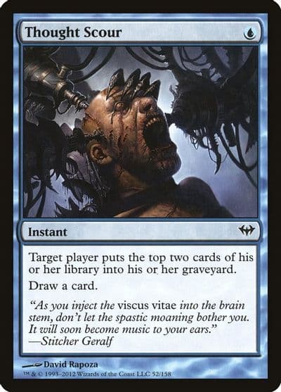 Thought Scour Dark Ascension Magic card