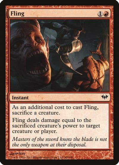 Fling Dark Ascension Magic card
