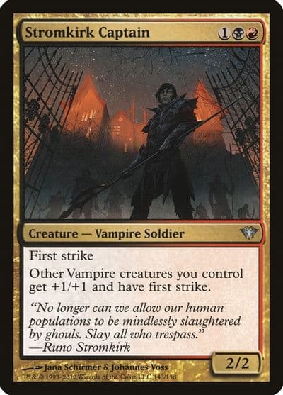Stromkirk Captain Dark Ascension Magic card