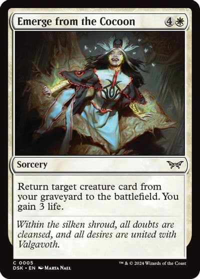Emerge from the Cocoon Duskmourn: House of Horror Magic card