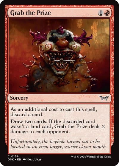Grab the Prize Duskmourn: House of Horror Magic card