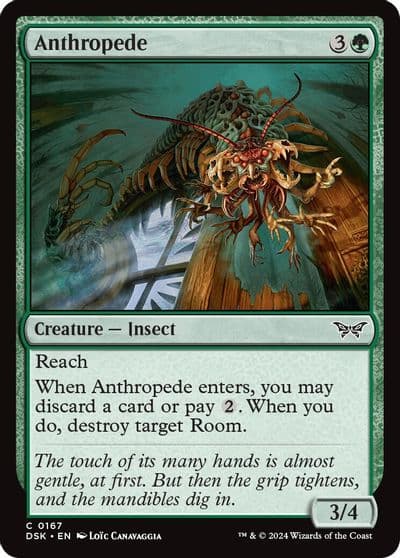 Anthropede Duskmourn: House of Horror Magic card