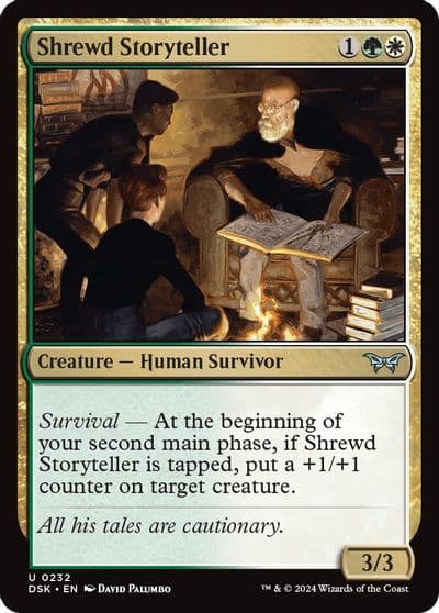Shrewd Storyteller Duskmourn: House of Horror Magic card