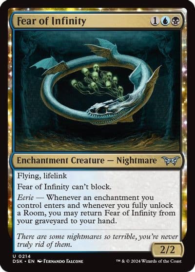 Fear of Infinity Duskmourn: House of Horror Magic card