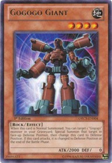 Gogogo Giant Order of Chaos Yu-Gi-Oh! card