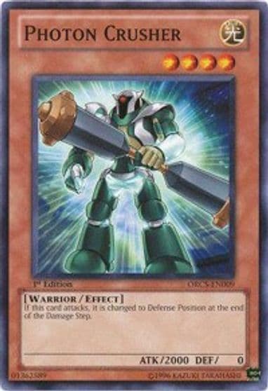 Photon Crusher Order of Chaos Yu-Gi-Oh! card