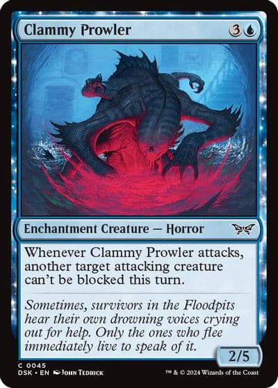 Clammy Prowler Duskmourn: House of Horror Magic card