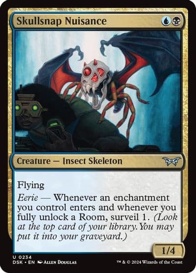 Skullsnap Nuisance Duskmourn: House of Horror Magic card