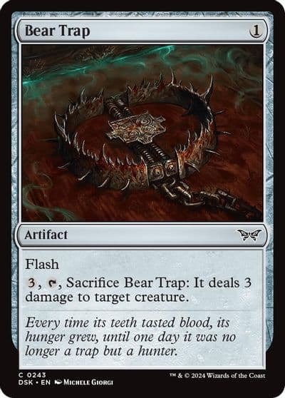 Bear Trap Duskmourn: House of Horror Magic card