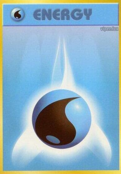 Water Energy Expansion Pack Pokemon card