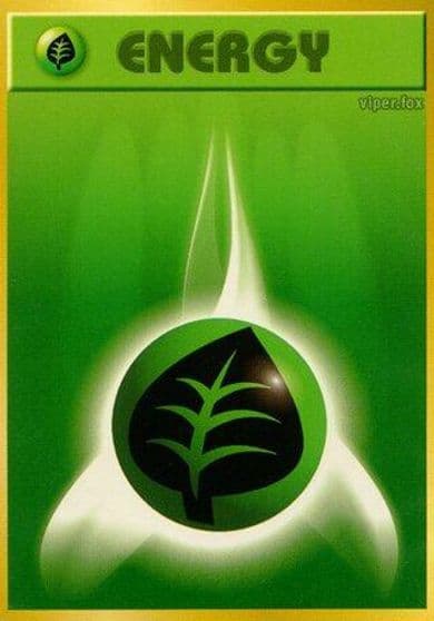 Grass Energy Expansion Pack Pokemon card