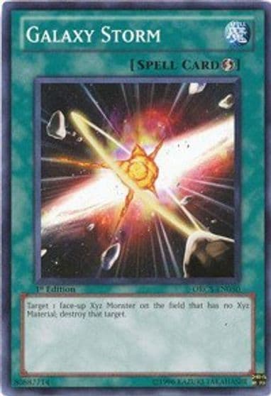 Galaxy Storm Order of Chaos Yu-Gi-Oh! card