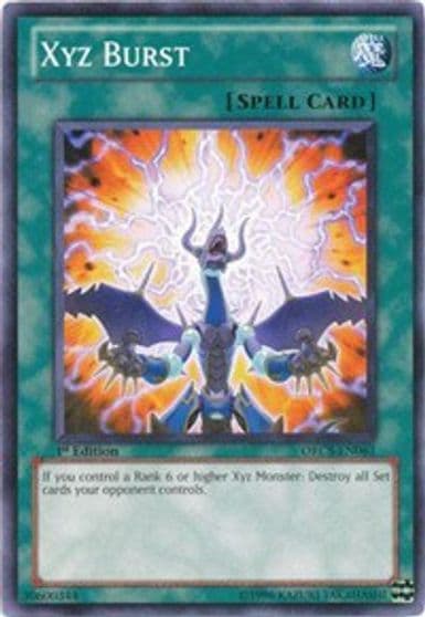 Xyz Burst Order of Chaos Yu-Gi-Oh! card