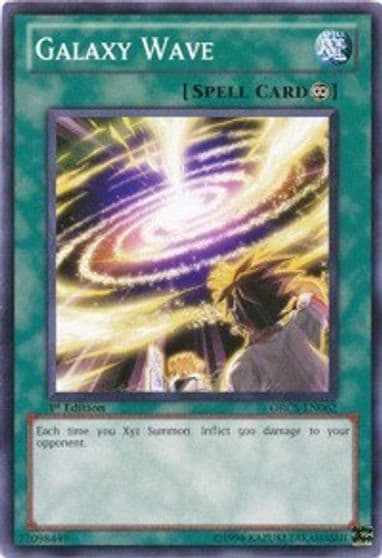 Galaxy Wave Order of Chaos Yu-Gi-Oh! card
