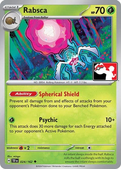 Rabsca Prize Pack Series Cards Pokemon card