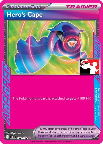 Hero's Cape Prize Pack Series Cards Pokemon card