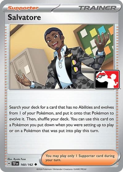 Salvatore Prize Pack Series Cards Pokemon card
