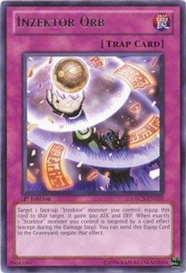 Inzektor Orb Order of Chaos Yu-Gi-Oh! card