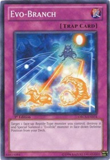 Evo Branch Order of Chaos Yu-Gi-Oh! card