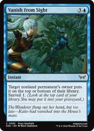 Vanish from Sight Duskmourn: House of Horror Magic card