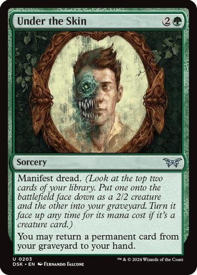 Under the Skin Duskmourn: House of Horror Magic card