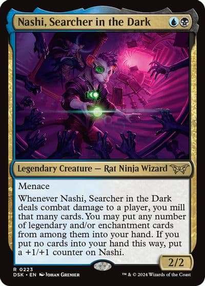 Nashi Searcher in the Dark Duskmourn: House of Horror Magic card