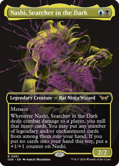 Nashi Searcher in the Dark Showcase Duskmourn: House of Horror Magic card
