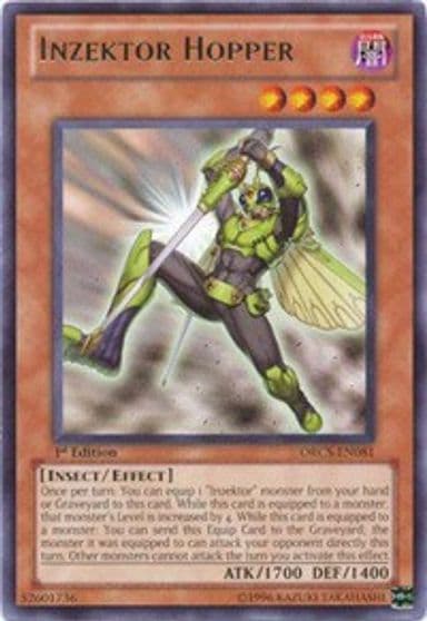 Inzektor Hopper Order of Chaos Yu-Gi-Oh! card