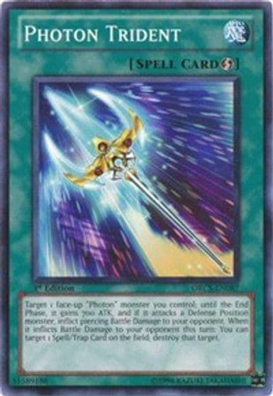 Photon Trident Order of Chaos Yu-Gi-Oh! card