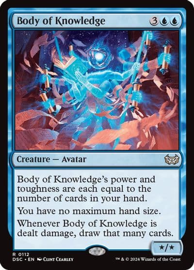 Body of Knowledge Commander: Duskmourn: House of Horror Magic card