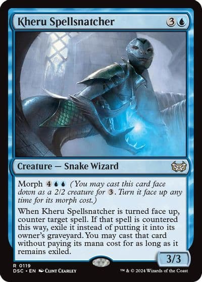 Kheru Spellsnatcher Commander: Duskmourn: House of Horror Magic card