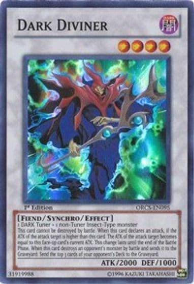Dark Diviner Order of Chaos Yu-Gi-Oh! card