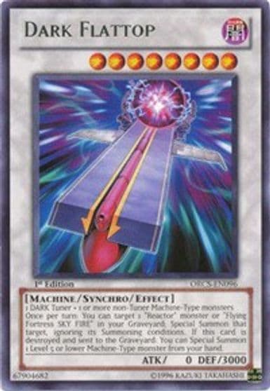 Dark Flattop Order of Chaos Yu-Gi-Oh! card