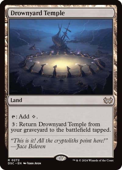 Drownyard Temple Commander: Duskmourn: House of Horror Magic card