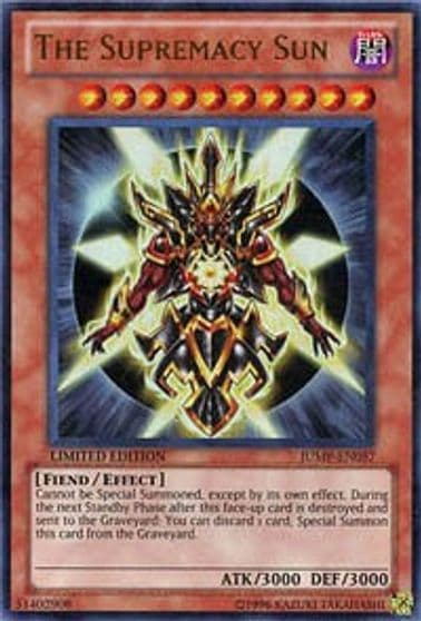 The Supremacy Sun Shonen Jump Magazine Promos Yu-Gi-Oh! card