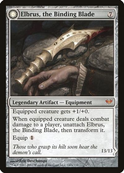Elbrus the Binding Blade Dark Ascension Magic card