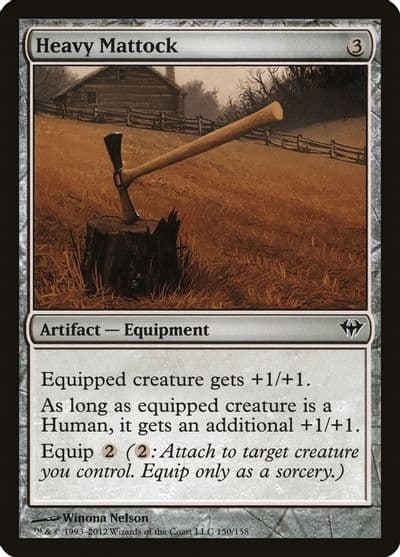 Heavy Mattock Dark Ascension Magic card