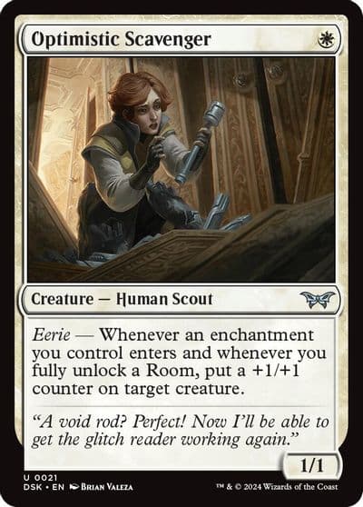 Optimistic Scavenger 0021 Duskmourn: House of Horror Magic card