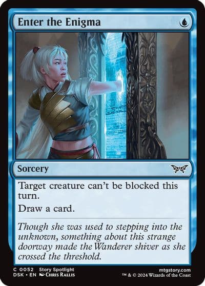 Enter the Enigma Duskmourn: House of Horror Magic card