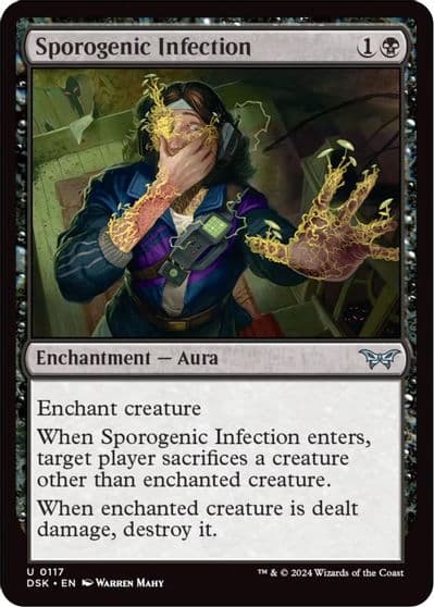 Sporogenic Infection Duskmourn: House of Horror Magic card