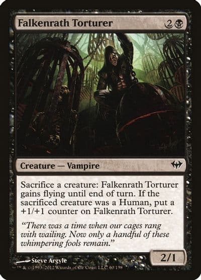 Falkenrath Torturer Dark Ascension Magic card